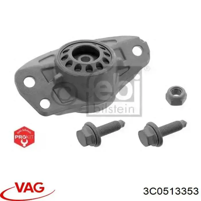 Cazoleta de amortiguador trasero VAG 3C0513353 precio, desde 17,14 EUR