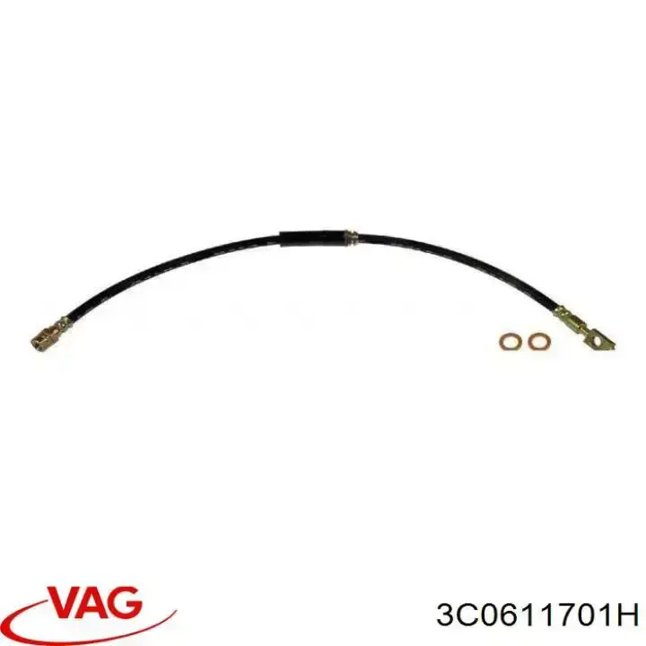 Latiguillos de freno delantero VAG 3C0611701H precio, desde 15,69 EUR