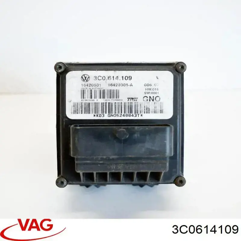 3C0614109 VAG Unidad de control ABS hidráulico
