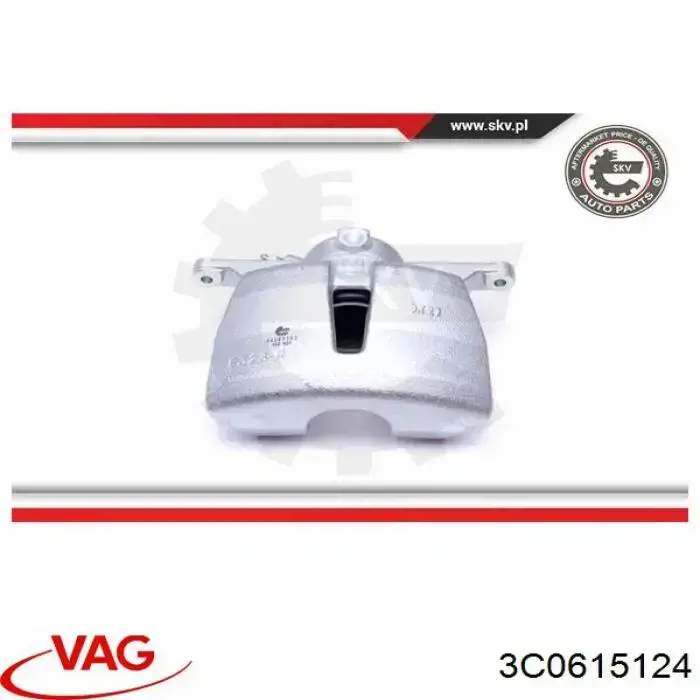 Comprar 3C0615124 VAG Pinza de freno delantera derecha