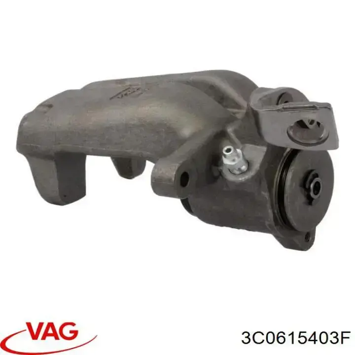3C0615403F VAG Pinza de freno trasera izquierda