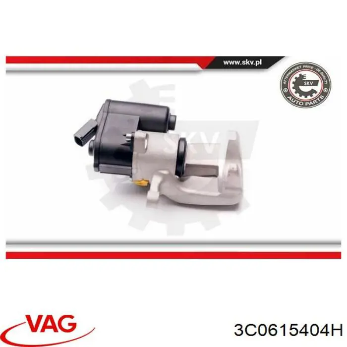 Pinza de freno trasera derecha 3C0615404H VAG