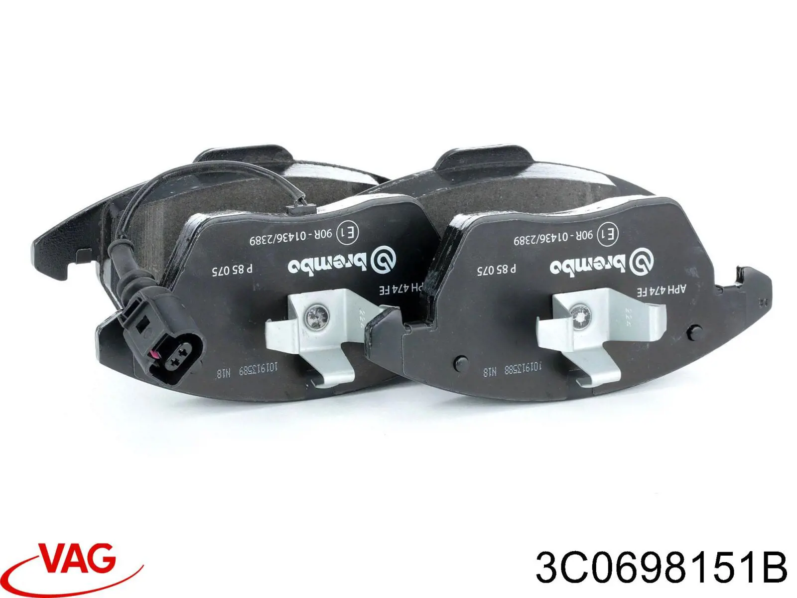 Pastillas de freno delanteras Seat Leon 2 1P1