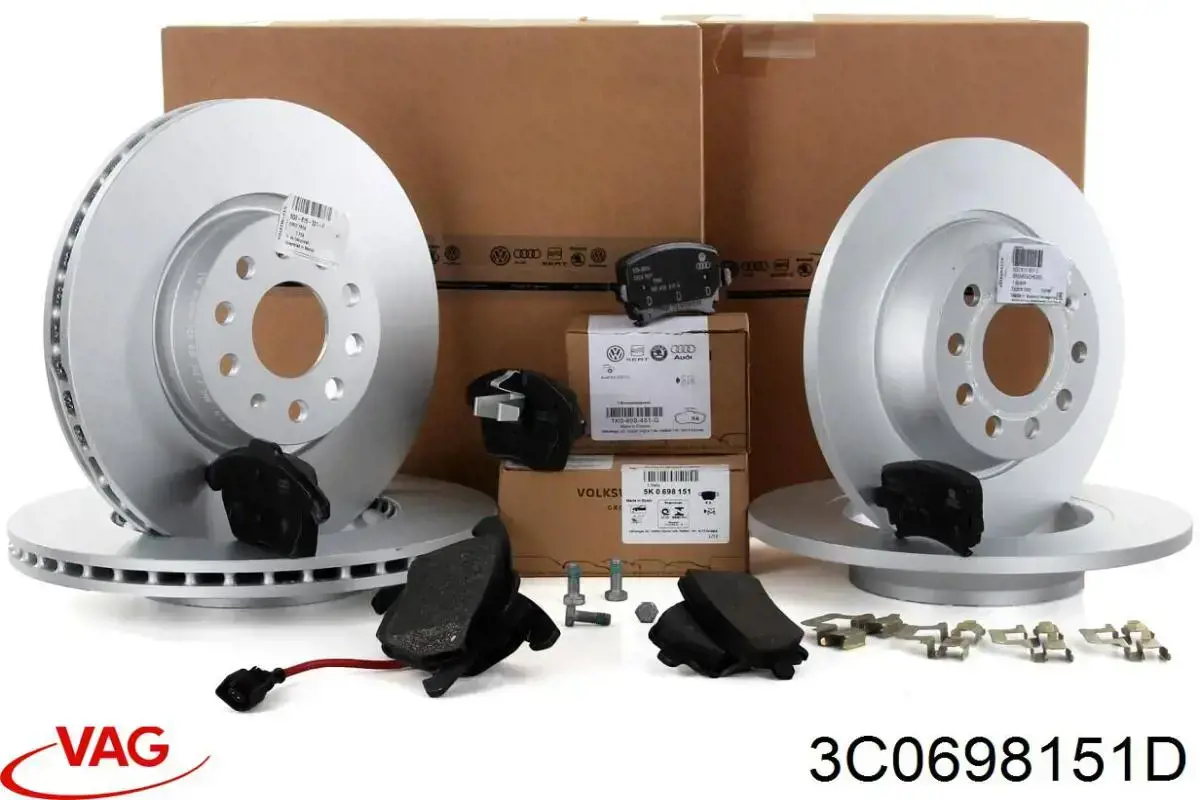 Pastillas de freno delanteras Seat Leon 2 1P1