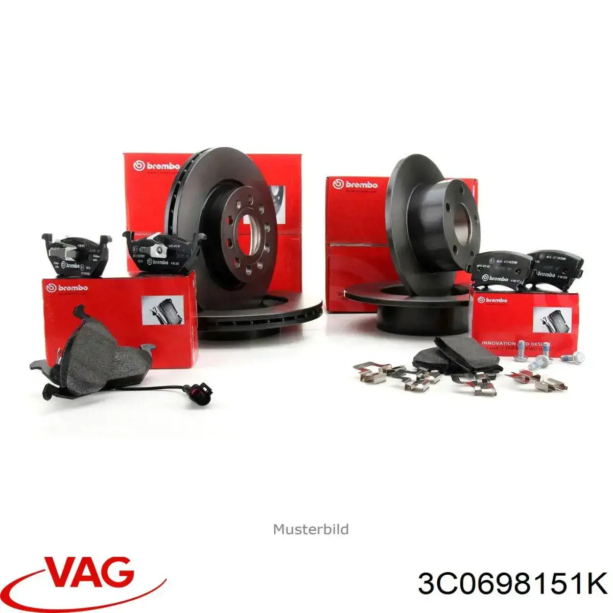 Pastillas de freno delanteras Seat Leon 2 1P1