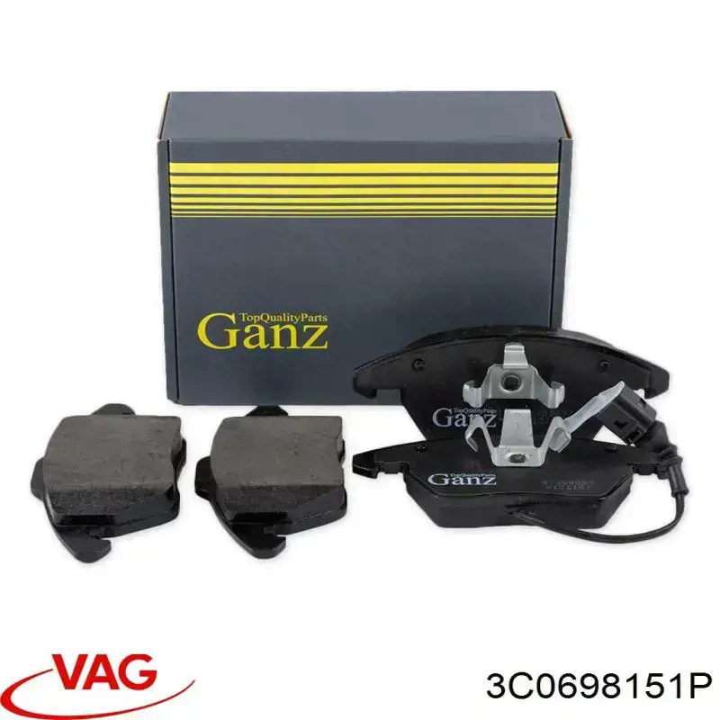 Pastillas de freno delanteras Seat Leon 2 1P1