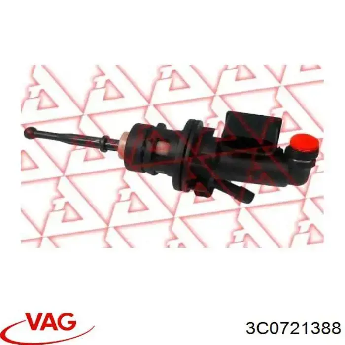 Cilindro maestro de embrague 3C0721388 VAG