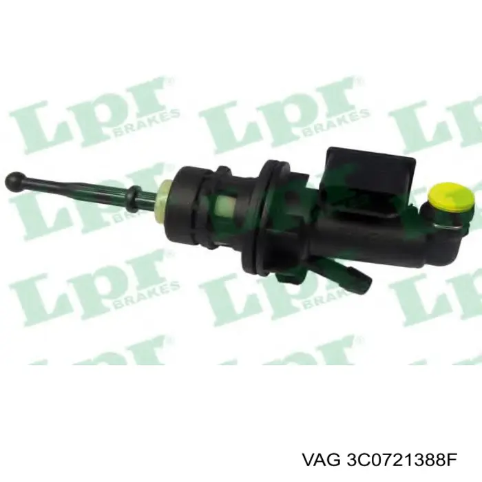 Cilindro maestro de embrague 3C0721388F VAG