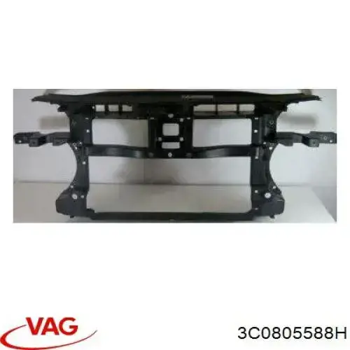 3C0805588H VAG soporte de radiador completo