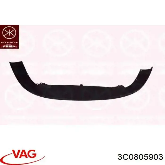 Alerón delantero 3C0805903 VAG