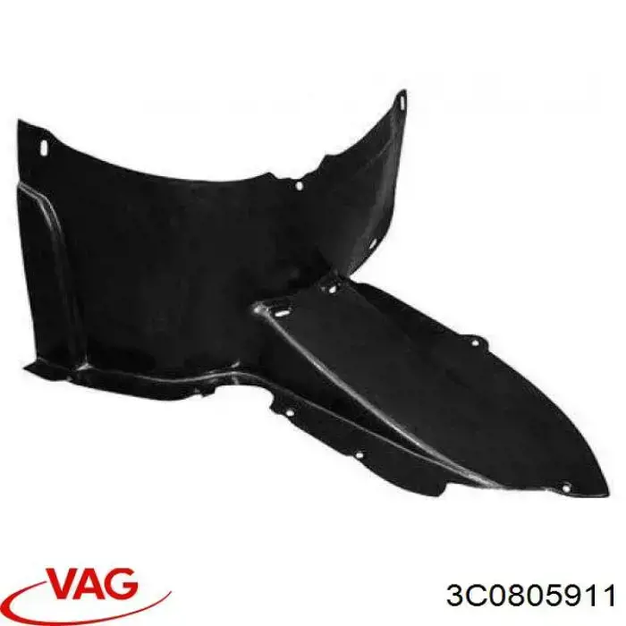 Comprar 3C0805911 VAG Guardalodos delantero izquierdo