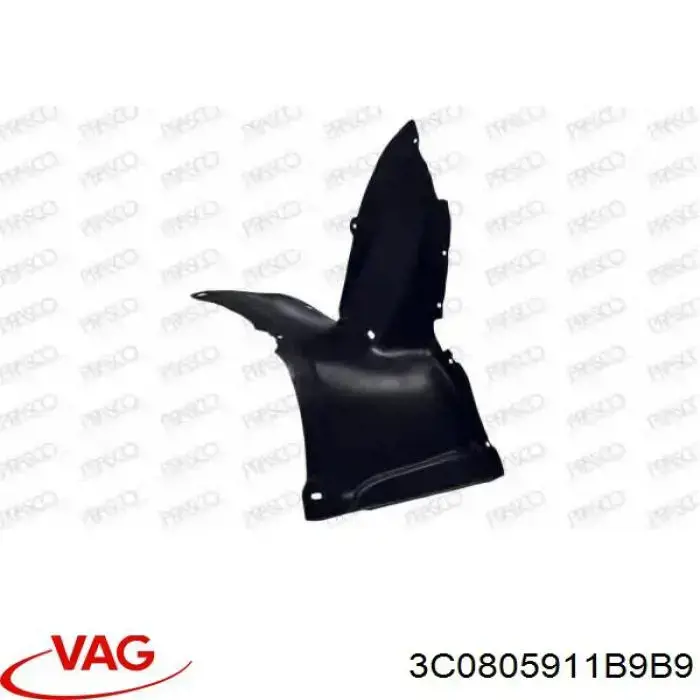 Guardalodos delantero izquierdo VAG 3C0805911B9B9 precio, desde 20,65 EUR