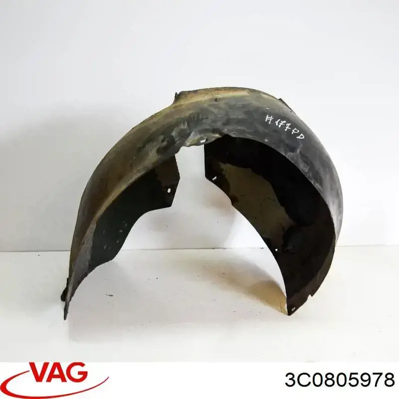 Comprar 3C0805978 VAG Guardabarros interior trasero derecho del guardafango delantero
