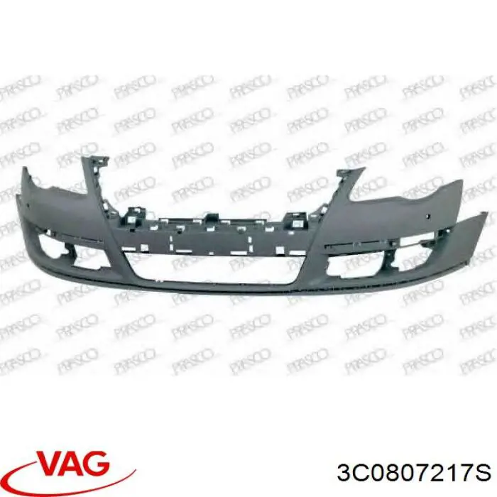 Paragolpes 3C0807217S VAG