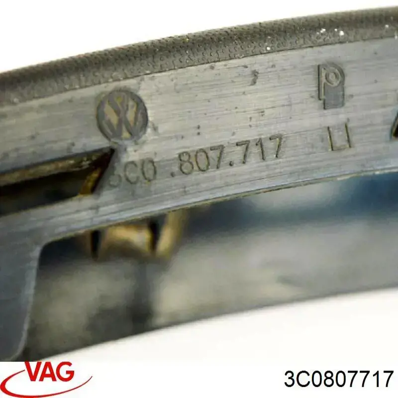 Moldura de parachoques delantera izquierda VAG 3C0807717 precio, desde 7,59 EUR
