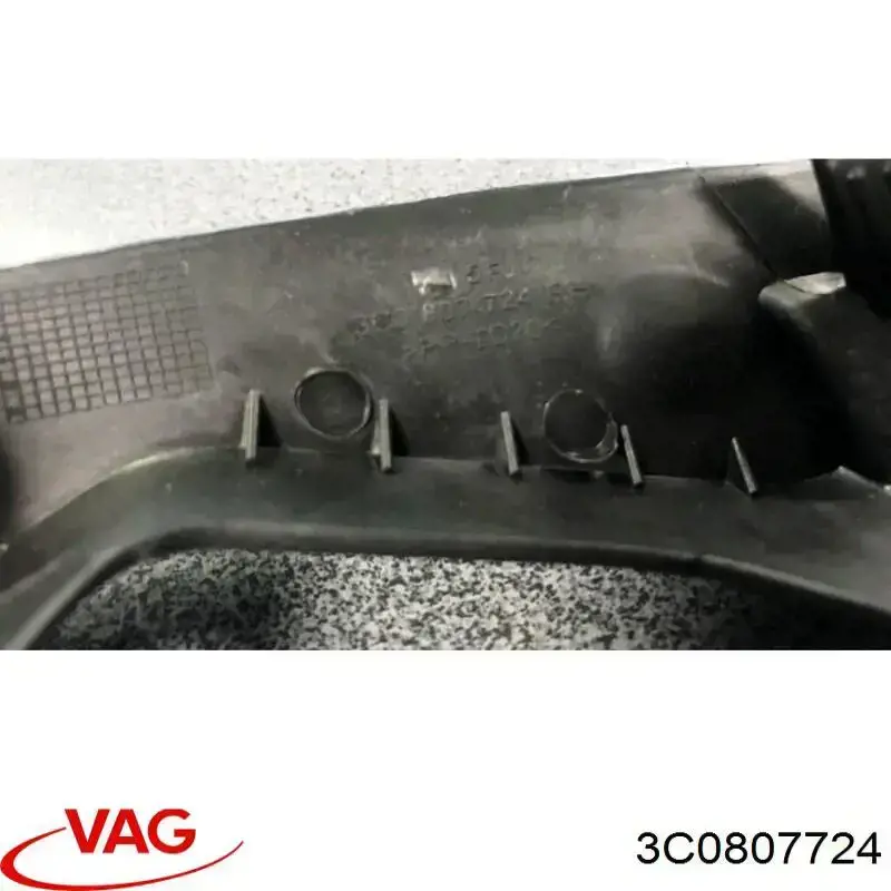 Soporte de parachoques delantero derecho VAG 3C0807724 precio, desde 4,57 EUR