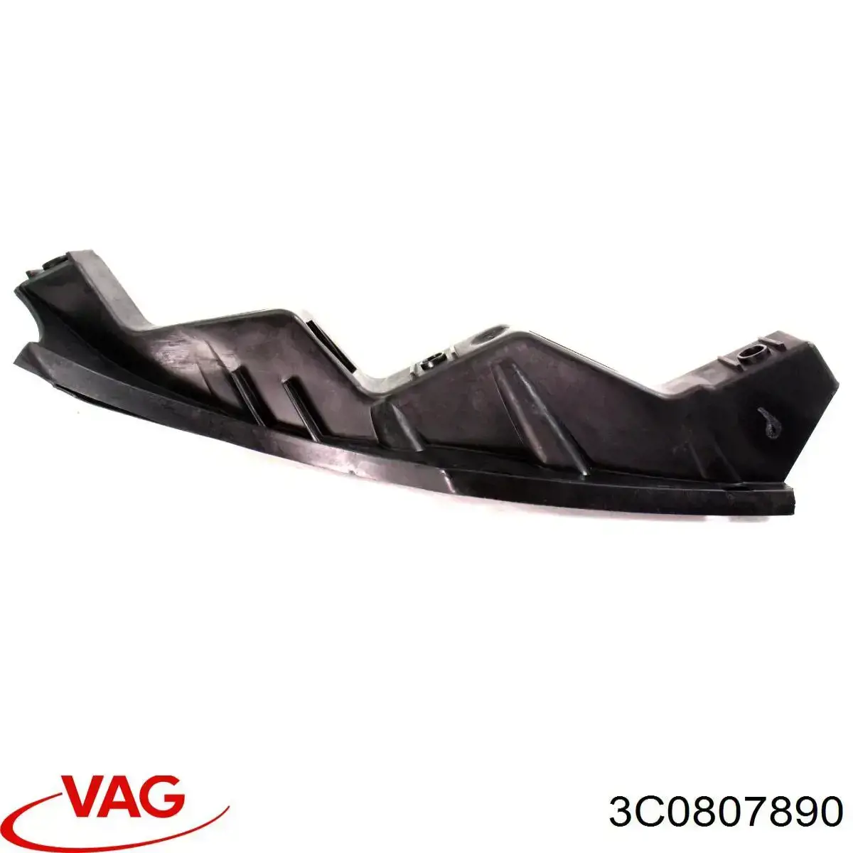 Soporte exterior derecho del parachoques delantero 3C0807890 VAG