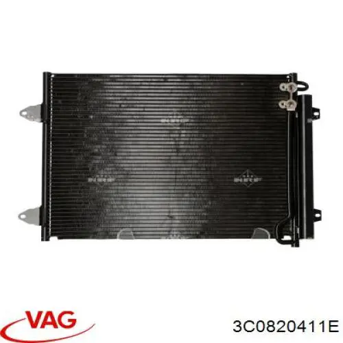 Comprar 3C0820411E VAG Condensador de aire acondicionado