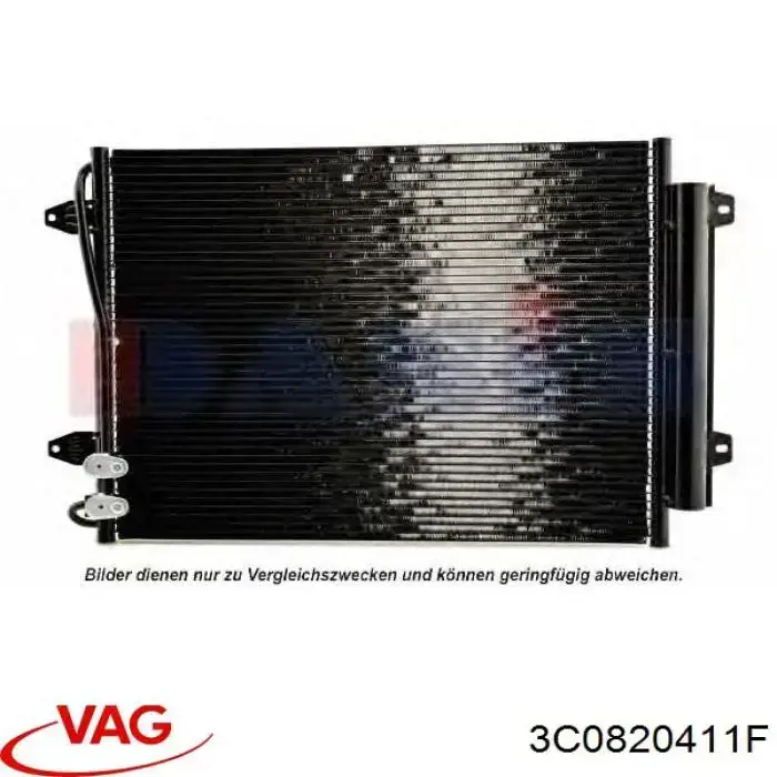 3C0820411F VAG condensador aire acondicionado