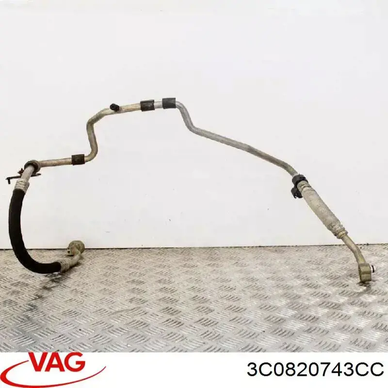3C0820743CC VAG Manguera de aire acondicionado de evaporador al compresor