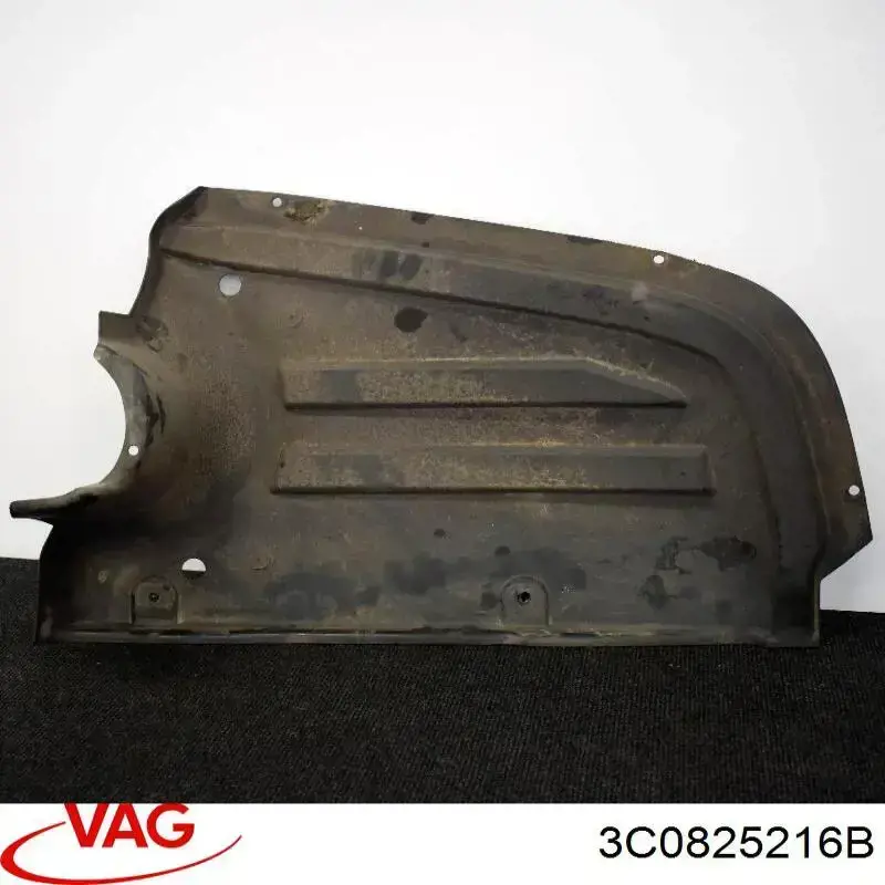 Protección inferior trasera derecha 3C0825216B VAG