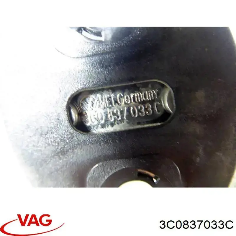 Pieza de enganche del pestillo de la puerta trasera VAG 3C0837033C