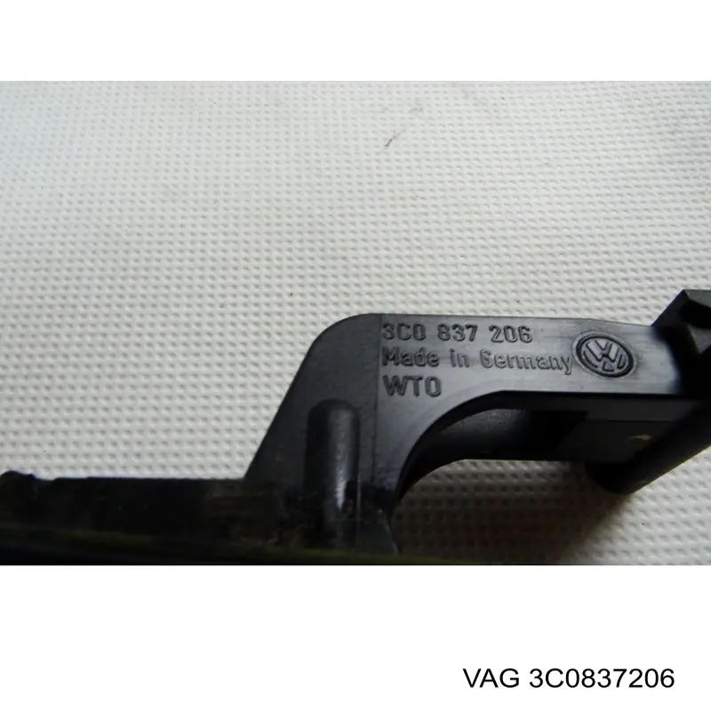 3C0837206 VAG Manija exterior derecha delantera/trasera de puerta