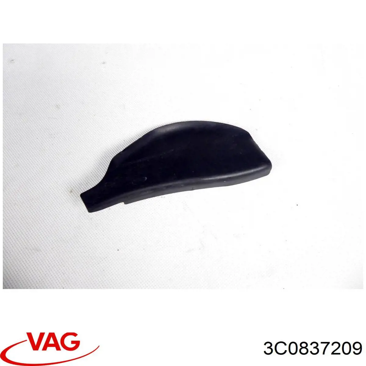 Soporte de manija exterior de puertas izquierdas VAG 3C0837209