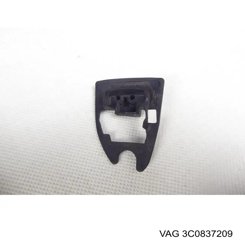 Soporte de manija exterior de puertas izquierdas 3C0837209 VAG