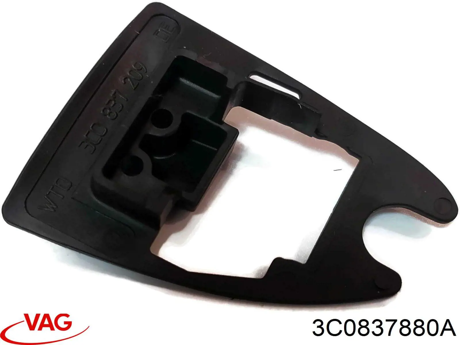 Tapa de manija de puerta trasera derecha VAG 3C0837880A precio, desde 13,91 EUR