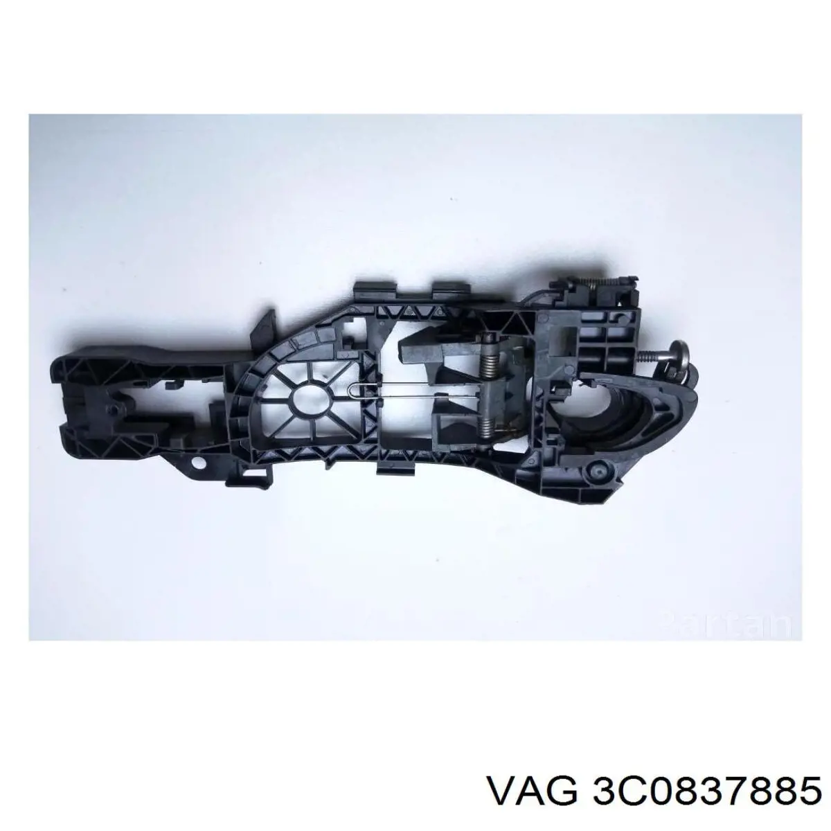 3C0837885 VAG Soporte de manija exterior de puertas izquierdas