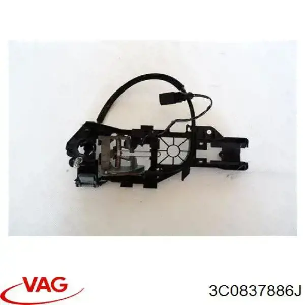 Soporte de manija exterior de puerta delantera derecha VAG 3C0837886E