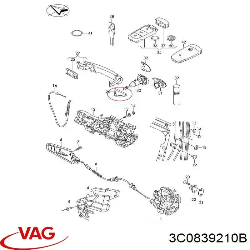 3C0839210B VAG