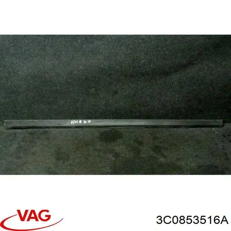 3C0853516A VAG moldura de puerta delantera derecha superior