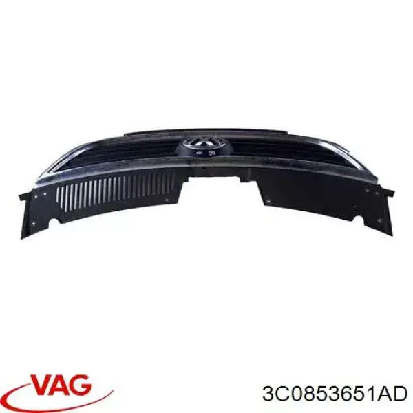 3C0853651DPWF VAG panal de radiador