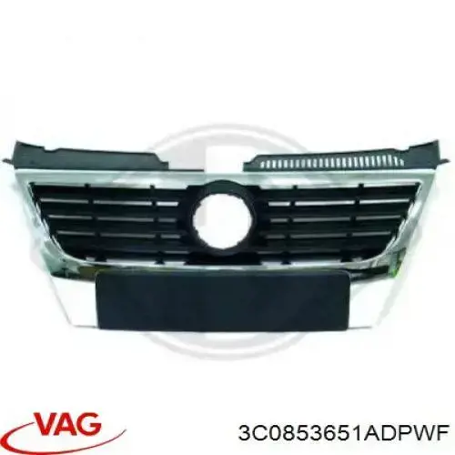 3C0853651ADPWF VAG panal de radiador