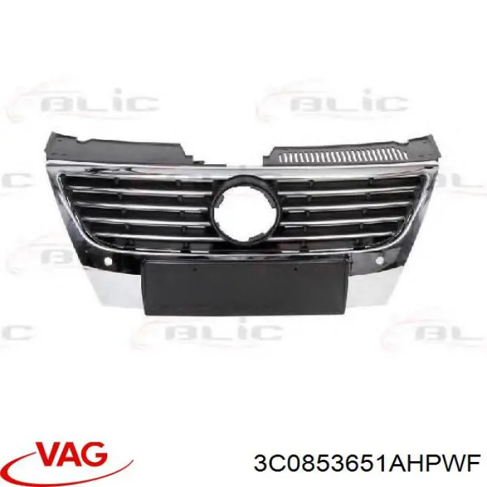 Comprar 3C0853651AHPWF VAG Rejilla frontal