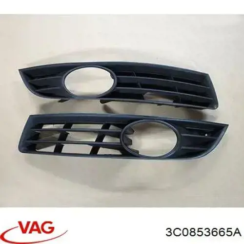 Tapa de rejilla de faro antiniebla delantero izquierdo VAG 3C0853665A precio, desde 9,72 EUR