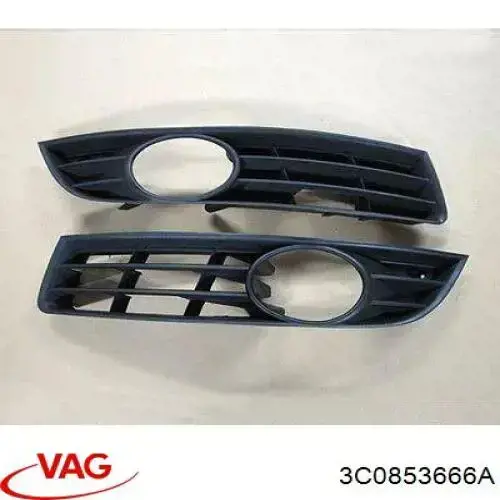 Comprar 3C0853666A VAG Tapa de rejilla de faro antiniebla delantero derecho