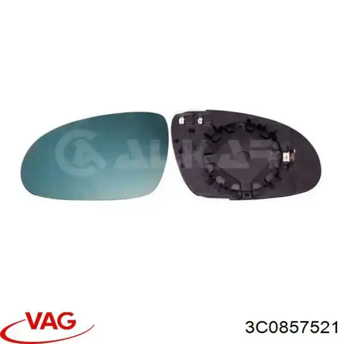 Comprar 3C0857521 VAG Cristal de espejo retrovisor exterior izquierdo