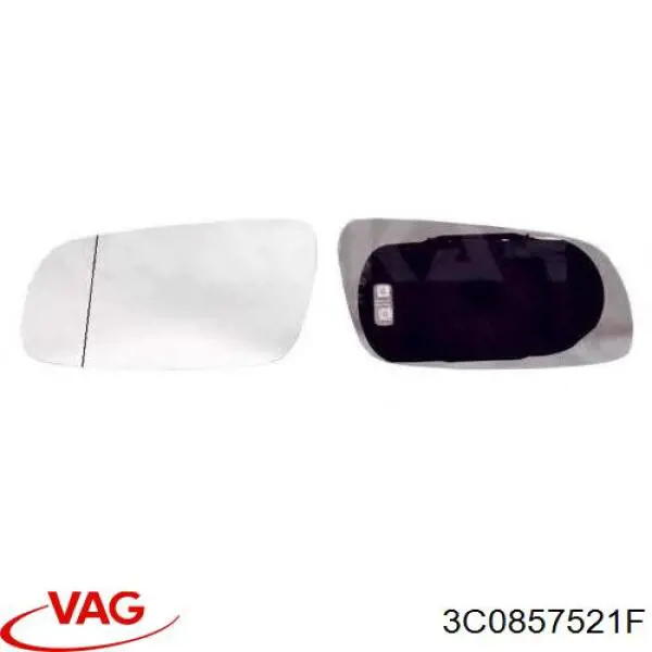 Cristal de espejo retrovisor exterior izquierdo VAG 5M0857521F precio, desde 209,63 EUR