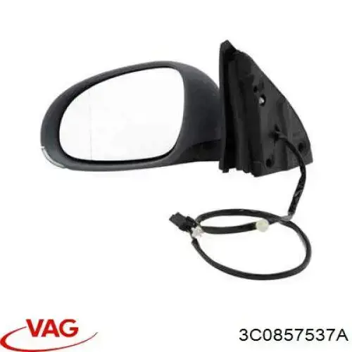 3C0857537A VAG superposicion(cubierta De Espejo Retrovisor Izquierdo)