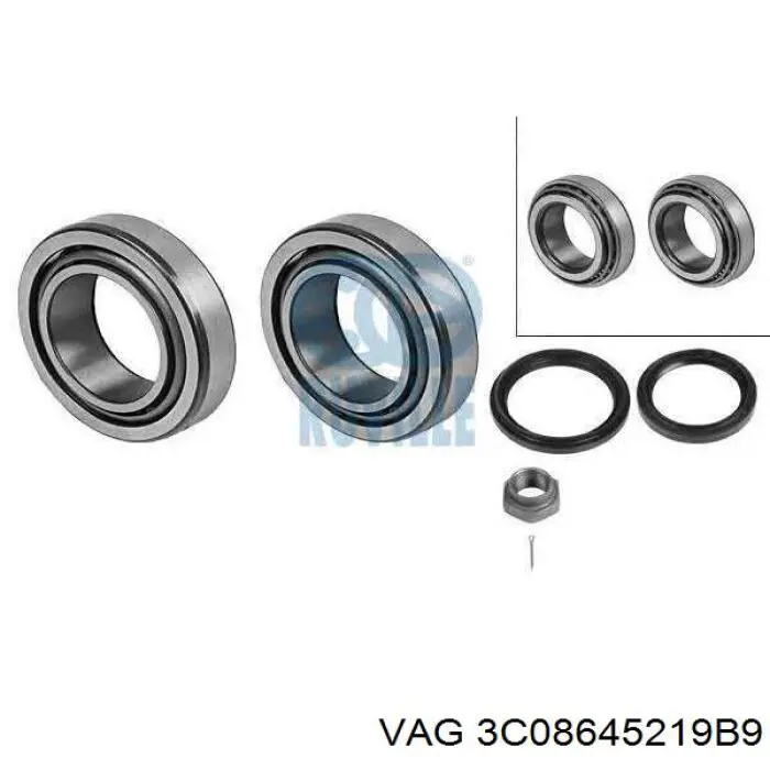 Comprar 3C08645214PK VAG Anilla de amarre de carga