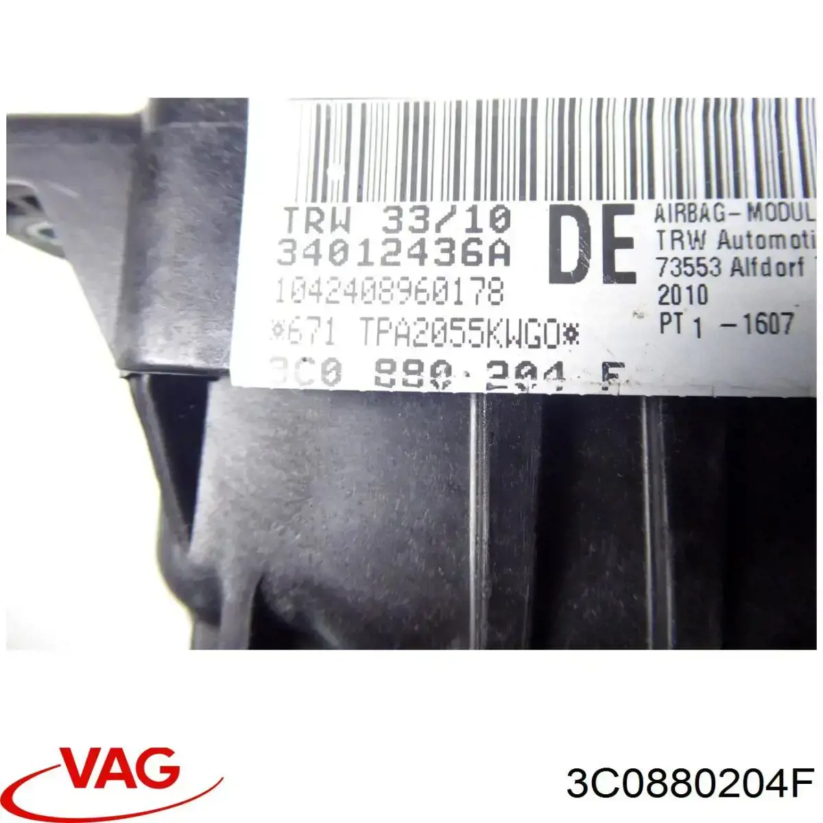 Airbag lateral del pasajero VAG 3C0880204F precio, desde 97,28 EUR