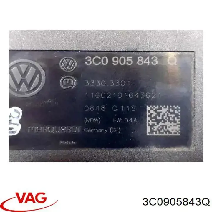 Comprar 3C0905843Q VAG Interruptor de fin de carrera del cilindro de encendido
