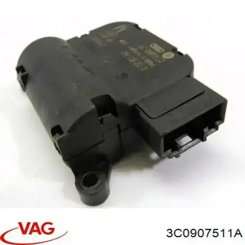 3C0907511A VAG Actuador de compuerta de calefacción