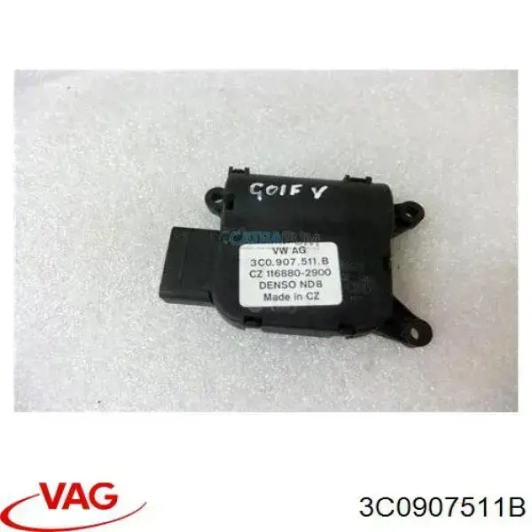 Actuador de compuerta de la calefacción 3C0907511B VAG
