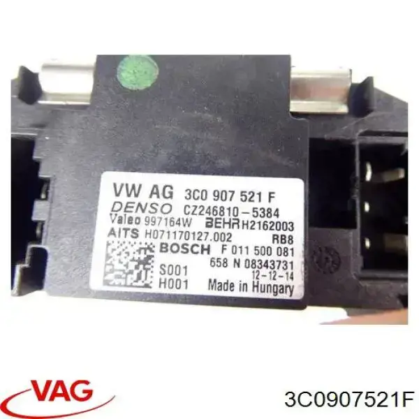 3C0907521F VAG Resistencia de calefacción