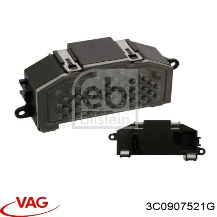 Resitencia, ventilador habitáculo VAG 3C0907521G