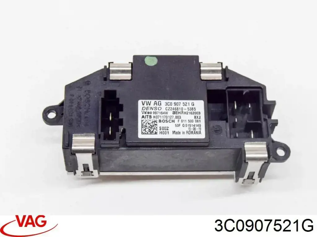 3C0907521G VAG Resistencia de calefacción